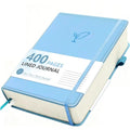 Hoci Poci 400 Pages Lined Journal Notebook, 5.8" x 8.4", Light Blue - color: Light Blue, size: Lined-400 Pages (5.7"×8.3")