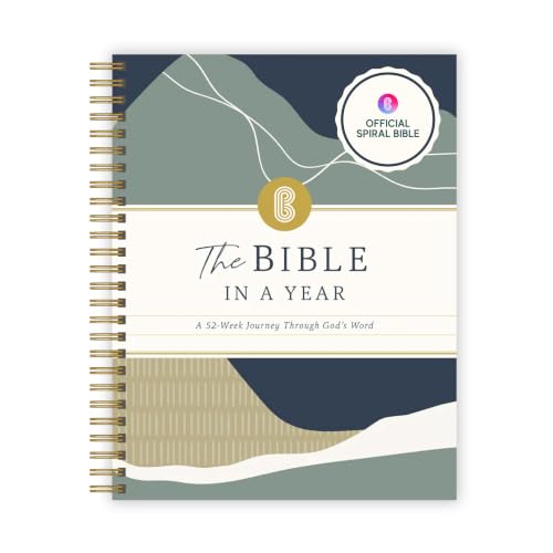 Official Spiral Bible in a Year, 52 Week Bible Study Guide (Mountains) - color: Mountains