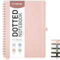 AHGXG Dotted Journal, 110 Pages, A4 (8.5" x 11") - color: Rose Gold, style: A4-Dotted