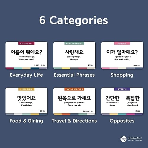 3-Pack Gift Set Korean Basic Conversation Flashcards – Essential Phrases, Everyday Situations, Slang + Free MP3 Audio - style: 3-Pack Gift Set