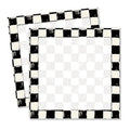 Cute Sticky Notes 3 x 3 in, 2 Pack Self Stick Note Pads with Fun Patterns, Strong Adhesive Memo Pads for Office School Home, 80 Sheets per Pad Classic Checkerboard - color: Classic Checkerboard