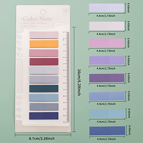 Sticky Book Tabs with Highlighers, 800 PCS Annotation Tabs