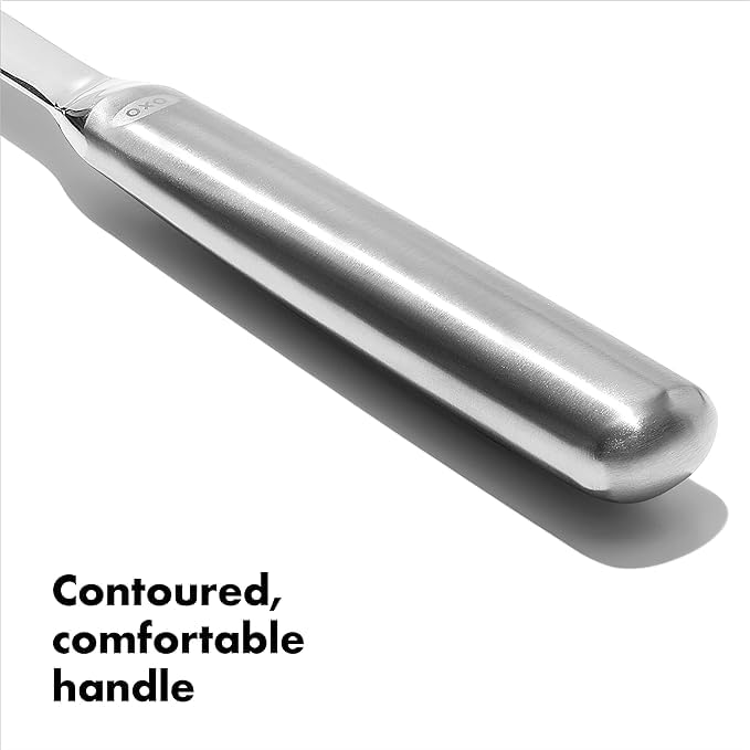 OXO Steel Slotted Serving Spoon - style: Slotted Serving Spoon