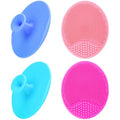 Baby Bath Brush, Baby Cradle Cap Brush, Silicone Massage Brush, Silicone Scrubbers Exfoliator Brush, Skin Scrubber Baby Essential for Dry Skin, Cradle Cap and Eczema (Small-4PCS) - color: Small - 4pcs