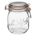 Le Parfait Super Jar 750ml (24oz) Glass Canning Jar, Wire Bail Lid, 1 Pack - color: 24oz (Single)