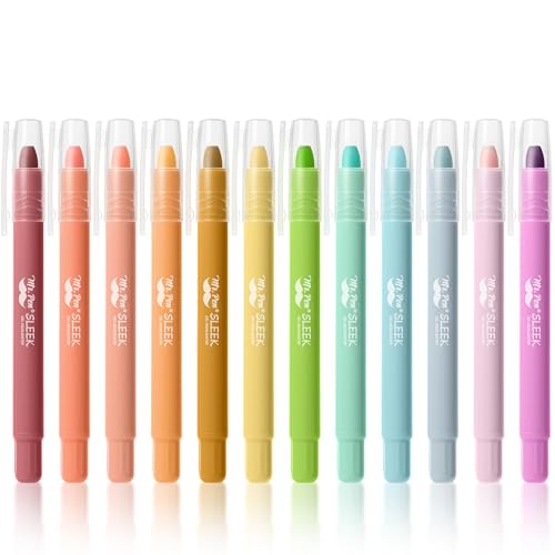 Mr. Pen- Gel Highlighter, 12 Pack, Assorted Colors - color: Pastel Colors 4, size: 12 Pack