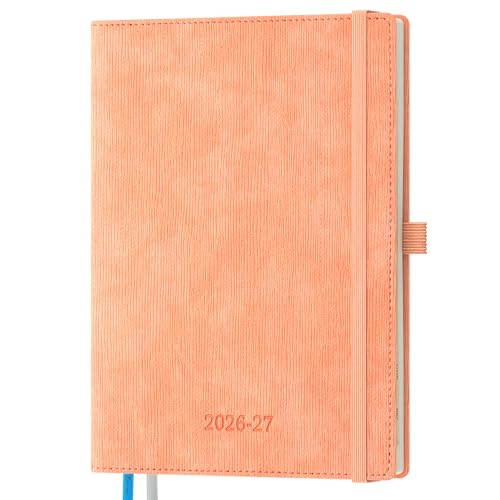 2026-2027 Weekly and Monthly Planner (Jul.2026–Dec.2027) - color: Pink, size: Medium-8.5" x 6.5"
