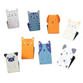 8 Pack Magnetic Bookmark Cute Cat and Dog Book Marks Page Markers Book Markers Clip for Students Teachers Assorted Cat Bookmarks for Funny Book Lovers Gifts