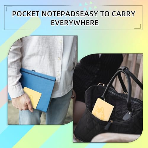 BOBO RABBIT 3 Pack Mini Grid Notebooks Pocket Size Graph Journal Total 600 Pages Compact Grided Notebook Small Softcover Vegan Leather Cartoon Puppy Dog Pattern Cute Notepads for Students Women Diary Writing Note Taking Lay Flat, 3.9"x3.9" Inner(Mini Squa