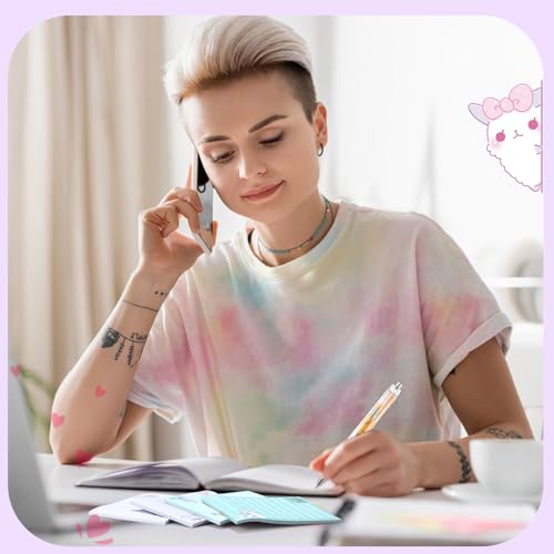 Dispowreath 24 Pcs Llama Sticky Notes with Pens Alpaca Party Favors Gifts - style: Alpaca