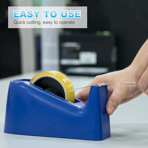 PATIKIL 3 Set Tape Dispenser Core and Blade, Replacement Core, Wheel and Replacement Blade for 20072 Tape Dispenser for Home Office Warehouse Wrapping Packaging Mailing Shipping