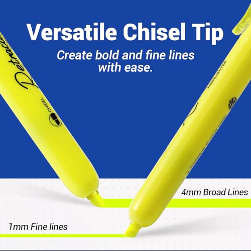 WRITECH Retractable Highlighters Assorted Colors: Chisel Tip Click Aesthetic Highlighter Marker Pens Pack Multi Colored Ink No Bleed Smear for Highlighting Journaling (12ct Neon+Pastel) - color: Neon+Pastel, size: 1 Count (Pack of 12)
