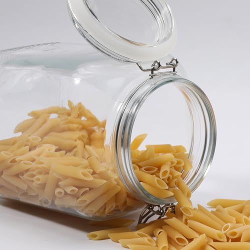 1 Gallon Glass Jars Mouth Storage Jar with Glass Lid