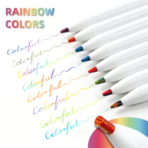 Rainbow Colored Pencils 8 Pcs 3.0mm, Mechanical Rainbow Pencils, Girl Gifts - style: Rainbow Color