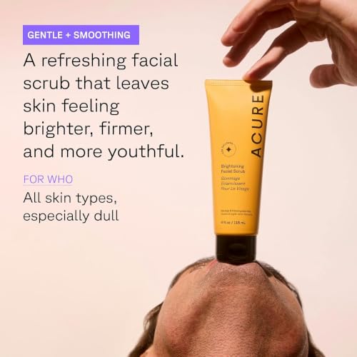 Acure Brightening Facial Scrub 6 Fl Oz Limited Edition Size - size: 6 Fl Oz (Pack of 1)