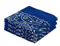 Every-ville Cotton Bandana Handkerchief for Men & Women, 3 Pack - color: Navy Blue