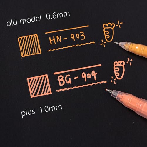 1.0mm Fine Pointed Acrylic Gel Pen Set, 90 Color Optional