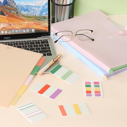 Mr. Pen- Sticky Index Tabs, 500 Pcs, 21 Sets, Colorful - color: Flowers