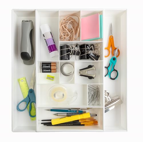 Dial Industries Expandable Junk Drawer Desk Organizer Storage Tray - style: Junk