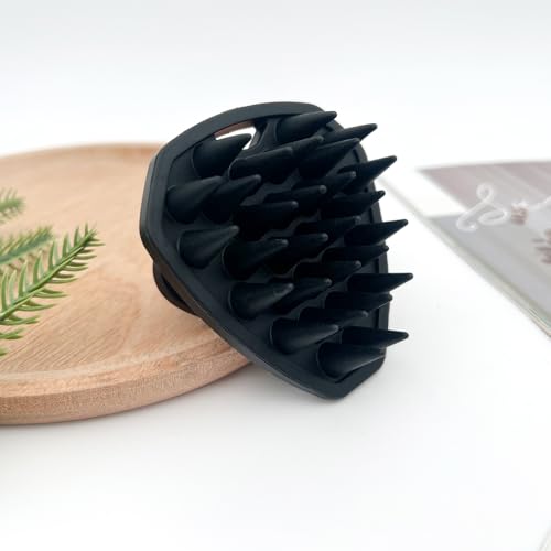 Silicone Scalp Scrubber Brush – Ergonomic Handheld Hair Cleanser & Exfoliating Head Massager for Gentle Scalp Care (1 Pack)