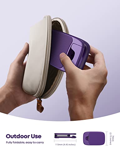 Lamicall Purple Phone Holder for Desk - Dark Purple Cellphone Stand - color: Dark Purple