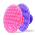 Plum Beauty Silicone Face Scrubber & Facial Cleansing Brush for Clear Skin