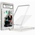 PSA CGC 35PT Slab Guard, Glitter TPU Frame & Tempered Glass Front, Clear - color: Fully Transparent