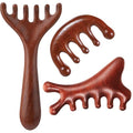 3 Pack Wooden Massager Comb Gua Sha Scraping Massages