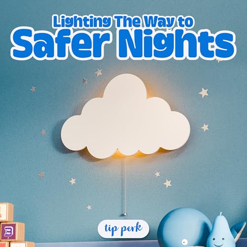 Tip perk Cloud & Moon Lights - Floating Cloud & Moon Wall Lamps - color: Cloud & Moon