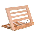 U.S. Art Supply Large Wooden Table Easel - Adjustable Incline