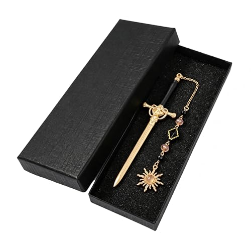 Fantasy Sword Bookmark, Vintage Gothic Page Marker