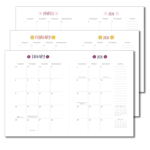 High Note 2026 Planner, 12-Month Weekly & Monthly Flexible Cover Calendar Book with Goal & Project Planning Pages, 2026, 5.75" x 7.5", by Jess Phoenix - color: Jess Phoenix
