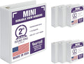 Samsill Economy 2 Inch Mini 3 Ring Binder, Round Ring Binder, Holds 5.5 x 8.5 Inch Documents, Customizable Cover, 2" View, 6 Pack, White - color: White, size: 2" View, style: 6-Pack