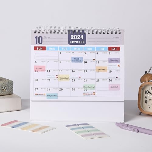 Mr. Pen- Sticky Index Tabs, 240 Pcs, Pastel Sticky Tabs for Notebooks - color: Pastel, size: 1" × 1", 240 pcs