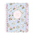 Graphique Floral 18 Month Planner, July 2026 – Dec. 2027, Hardbound Spiral Planner with Monthly Tabs, Holidays & Reminder Stickers, 6 x 8 - color: Floral