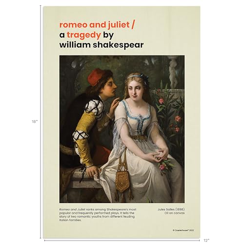 Quarterhouse 8 Poster Shakespeare Classroom Set - color: Shakespeare