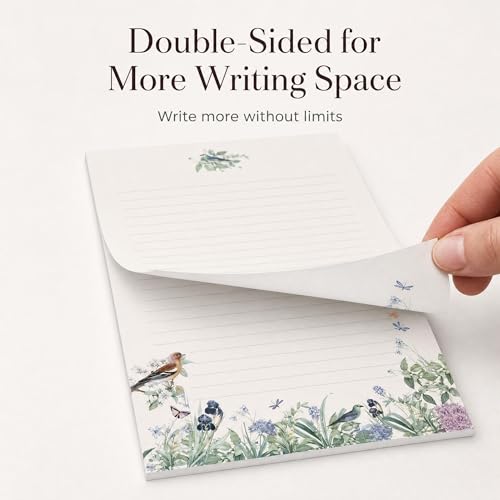 Beautiful Stationery Set with Envelopes - Lined Letter Writing Paper
