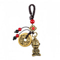 Traditional Feng Shui Good Chinese Lucky Charm Brass Keychain - style: Sun Wukong-the Monkey King