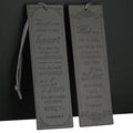 2 Pcs Leather Bible Bookmark, Christian Bookmarks Gifts for Men Book Marks for Reading Men (Dark Grey) - style: Dark Grey
