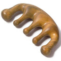 Wooden Scalp Massager for Scalp Relax, Loc Comb, Scalp Gua Sha - style: 02 Lucky
