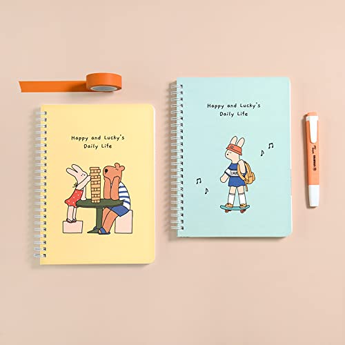 Monolike Happy and Lucky 4 Month Study Planner, Skateboard - Academic Planner, Weekly & Monthly Planner, Study plan - color: Happy and Lucky - Skateboard