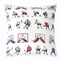 Feelyou Ice Hockey Throw Pillow Cover 1 Piece 16"x16" - color: Multi 01, size: 16" x 16" (Pack of 1)