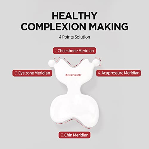 MEDITHERAPY LIF-me Guasha,Ceramic Gua Sha,Face Massage Tool, Facial Guasha, Guasha Board, Face Lift, Muscle Relief - style: FACIAL MASSAGER