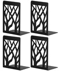 Book Ends, Bookends, Bookends for Shelves, Bookend, Book Ends for Heavy Books, Black Metal Book Shelf Holder Home Decorative, Book Stoppers for Shelves 2 Pair - size: Black-2 Pair