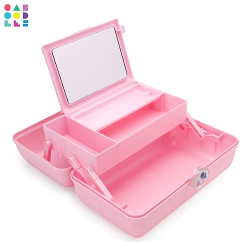 Caboodles Twilight Disco - On-the-go Girl Costmetic Organizer Make-up & Accessory Carry Case, Pink Sparkle - color: Pink Sparkle