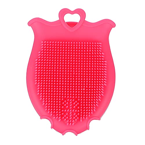 Beaupretty Baby Shampoo Brush Silicone Scalp Massager for Kids Gentle Exfoliating Bath Shower Brush with Ergonomic Grip Multi-Use Cleaning Tool for Hair Care and Relaxing Scalp Massage