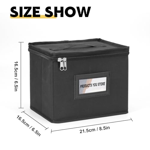 Yoseng Die Cut Organizer Box - Card Storage for Greeting, Birthday, Sports & Trading Cards, Photos