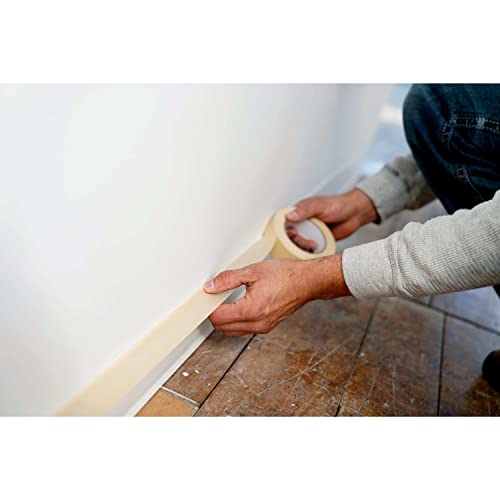 Scotch Painter's Tape Contractor Grade Masking Tan, Tape for General Use, Multi-Surface Adhesive Tape, 1.41 Inches x 60.1 Yards, 6 Rolls - size: 1.41" Width