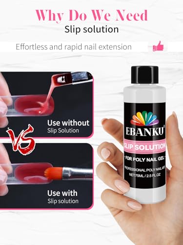 EBANKU Poly Gel Nail Forms - 96PCS Dual Forms for Builder Nail Extension - color: 4 Shapes Set