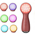 Electric Silicone Facial Brush for Deep Cleansing & Massage(Brown) - color: Brown